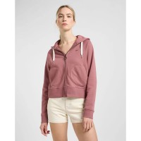 блуза,дамски,блузи,lee,through,full,zip,sweatshirt,henna,(pink)