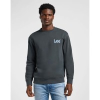 блуза,мъжки,пуловери,lee,wobbly,sweatshirt,washed,black,(grey)