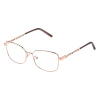 очила,escada,vesf37,square,woman,glasses,golden,(shiny,copper,gold)