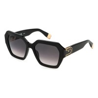 слънчеви,очила,слънчеви,очила,furla,sfu880,geometric,woman,sunglasses,shiny,black,(black)