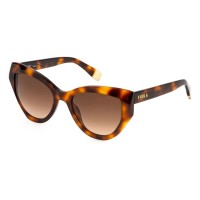 слънчеви,очила,слънчеви,очила,furla,sfu886,geometric,woman,sunglasses,shiny,dark,havana,(brown)
