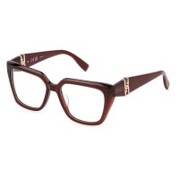 очила,furla,vfu866,square,woman,glasses,shiny,dark,bordeaux,(brown)