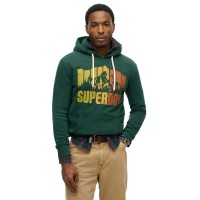 суичър,мъжки,пуловери,superdry,mountain,rainbow,hoodie,enamel,green,(green)
