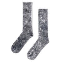чорапи,мъжки,чорапи,happy,socks,acid,wash,sneaker,crew,socks,black