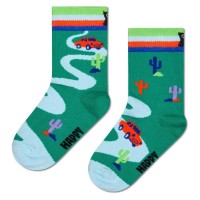 чорапи,детски,чорапи,happy,socks,car,crew,socks,green