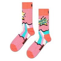 чорапи,мъжки,чорапи,дамски,чорапи,happy,socks,super,mom,crew,socks,pink,(dark,pink)