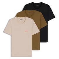 тениска,мъжки,тениски,hugo,10268102,short,sleeve,t,shirt,3,units,open,miscellaneous,(multicolor)
