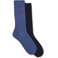 чорапи,мъжки,чорапи,hugo,uni,colors,socks,2,pairs,open,blue