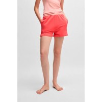 къси,панталони,дамски,панталони,hugo,sporty,logo,10262204,sweat,shorts,orange,(light,pastel,red)