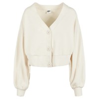 жилетка,мъжки,пуловери,дамски,пуловери,urban,classics,organic,oversized,short,terry,cardigan,beige,(white,sand)