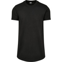 тениска,мъжки,тениски,urban,classics,short,shaped,turn,up,short,sleeve,t,shirt,black