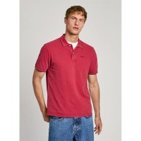 дамски,блузи,с,яка,мъжки,блузи,с,яка,pepe,jeans,john,gd,short,sleeve,polo,red,(ruby,red)