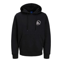 суичър,мъжки,пуловери,jack,&,jones,bradley,frank,hoodie,black