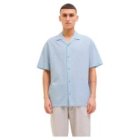 риза,с,къс,ръкав,мъжки,ризи,jack,&,jones,summer,resort,short,sleeve,shirt,chambray,blue,(blue)