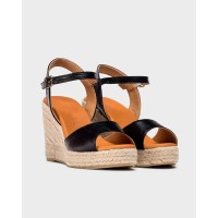 сандали,на,платформа,дамски,сандали,и,чехли,wonders,maiko,wedge,sandals,elista,black,(black)