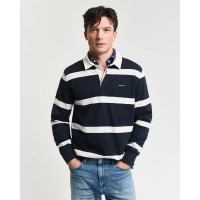 дамски,блузи,с,яка,мъжки,блузи,с,яка,gant,heavy,rugger,long,sleeve,polo,blue,(evening,blue)