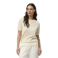 тениска,дамски,тениски,redgreen,aimee,short,sleeve,t,shirt,sand,stripe,(yellow)