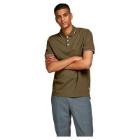 мъжки,блузи,с,яка,jack,&,jones,bluwin,short,sleeve,polo,dark,olive,(green)