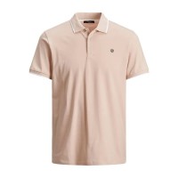 мъжки,блузи,с,яка,jack,&,jones,stretch,short,sleeve,polo,peach,whip,(beige)