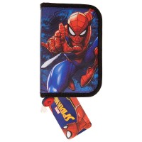 канцеларски,принадлежности,spider,man,filled,single,decker,(017808308),pencil,case,blue,(multicolor)