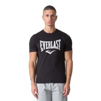 тениска,мъжки,тениски,дамски,тениски,everlast,logo,short,sleeve,t,shirt,black,(black)