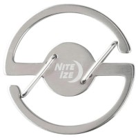 ключодържатели,nite,ize,medallion,lanyard,silver,(black)