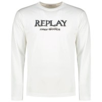 тениска,мъжки,тениски,дамски,тениски,replay,m3299,.000.2660,t,shirt,white,(natural,white)