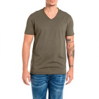 тениска,мъжки,тениски,replay,m3591a.000.2660,short,sleeve,t,shirt,mud,(green)