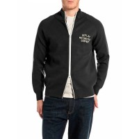 блуза,мъжки,пуловери,дамски,пуловери,replay,uk4880.000.g23896,sweater,black,(black)