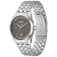 часовник,часовници,boss,principle,41,mm,watch,silver,(silver,grey,mineral)