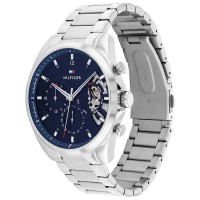 часовник,часовници,tommy,hilfiger,baker,44,mm,watch,silver,(iridescent,blue)