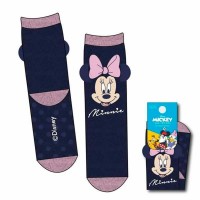 чорапи,мъжки,чорапи,дамски,чорапи,disney,3d,minnie,non,slip,socks,blue,(multicolor)