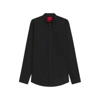 риза,с,дълъг,ръкав,дамски,ризи,мъжки,ризи,hugo,kaleb,long,sleeve,shirt,black,(black)