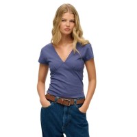тениска,дамски,тениски,superdry,cap,corset,short,sleeve,t,shirt,blue,(mariner,navy)