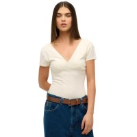 тениска,дамски,тениски,superdry,cap,corset,short,sleeve,t,shirt,white,(off,white)