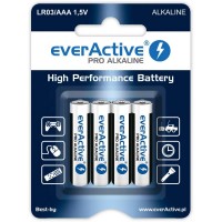 батерии,everactive,pro,alkaline,lr6,aa,alkaline,battery,4,units,grey,(clear)