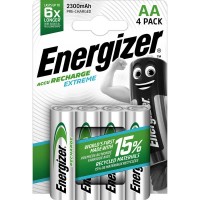 батерии,energizer,recharge,extreme,aa,rechargeable,battery,silver,(clear)