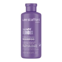 хигиена,коса,lee,stafford,bleach,blondes,purple,toning,shampoo,250ml,white,(purple)