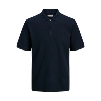 сако,мъжки,блузи,с,яка,jack,&,jones,austin,zip,plus,size,short,sleeve,polo,navy,blazer,classic,(blue)