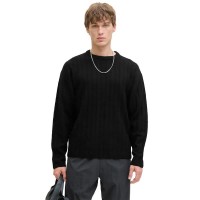блуза,мъжки,пуловери,jack,&,jones,bradley,carter,sweater,black
