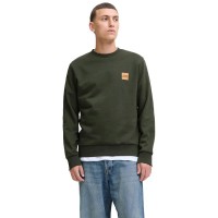 блуза,мъжки,пуловери,jack,&,jones,brandy,ln,sweatshirt,green,(duffel,bag)