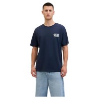 тениска,мъжки,тениски,jack,&,jones,geplas,short,sleeve,t,shirt,sky,captain,small,print,(blue)
