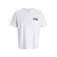 тениска,мъжки,тениски,jack,&,jones,geplas,short,sleeve,t,shirt,white,small,print,(white)
