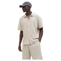 риза,с,къс,ръкав,мъжки,ризи,jack,&,jones,interlude,plisse,short,sleeve,shirt,moonbeam,(beige)