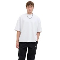 риза,с,къс,ръкав,мъжки,пуловери,jack,&,jones,infinity,short,sleeve,sweatshirt,bright,white,(white)
