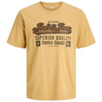 тениска,мъжки,тениски,дамски,тениски,jack,&,jones,logo,2,col,short,sleeve,t,shirt,yellow,(curry)