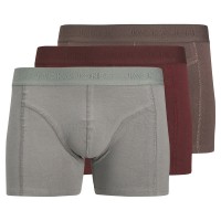 боксерки,мъжко,бельо,jack,&,jones,ordinary,boxers,3,units,malt,ball,marsala,iron,gate,(multicolor)