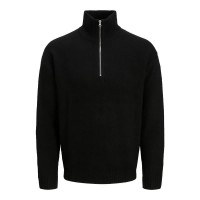 блуза,мъжки,пуловери,дамски,пуловери,jack,&,jones,soho,ollie,half,zip,sweater,black,(black)