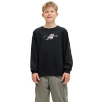 блуза,детски,блузи,jack,&,jones,tier,print,sweatshirt,black