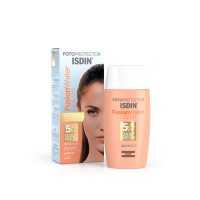 козметика,за,защита,от,слънце,isdin,fotoprotector,fusion,water,color,spf50,50ml,facial,sunscreen,clear